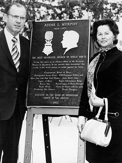 A family photo of Audie Murphy